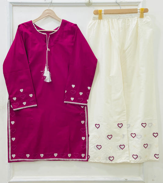 Heartloom Co-Ord Set | Premium Cotton D-663