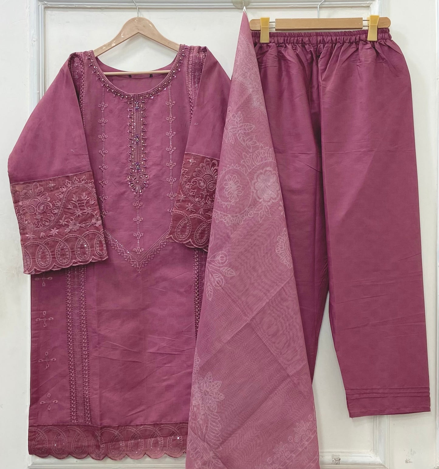 Festive Wear | 3PC Premium Cotton D-662