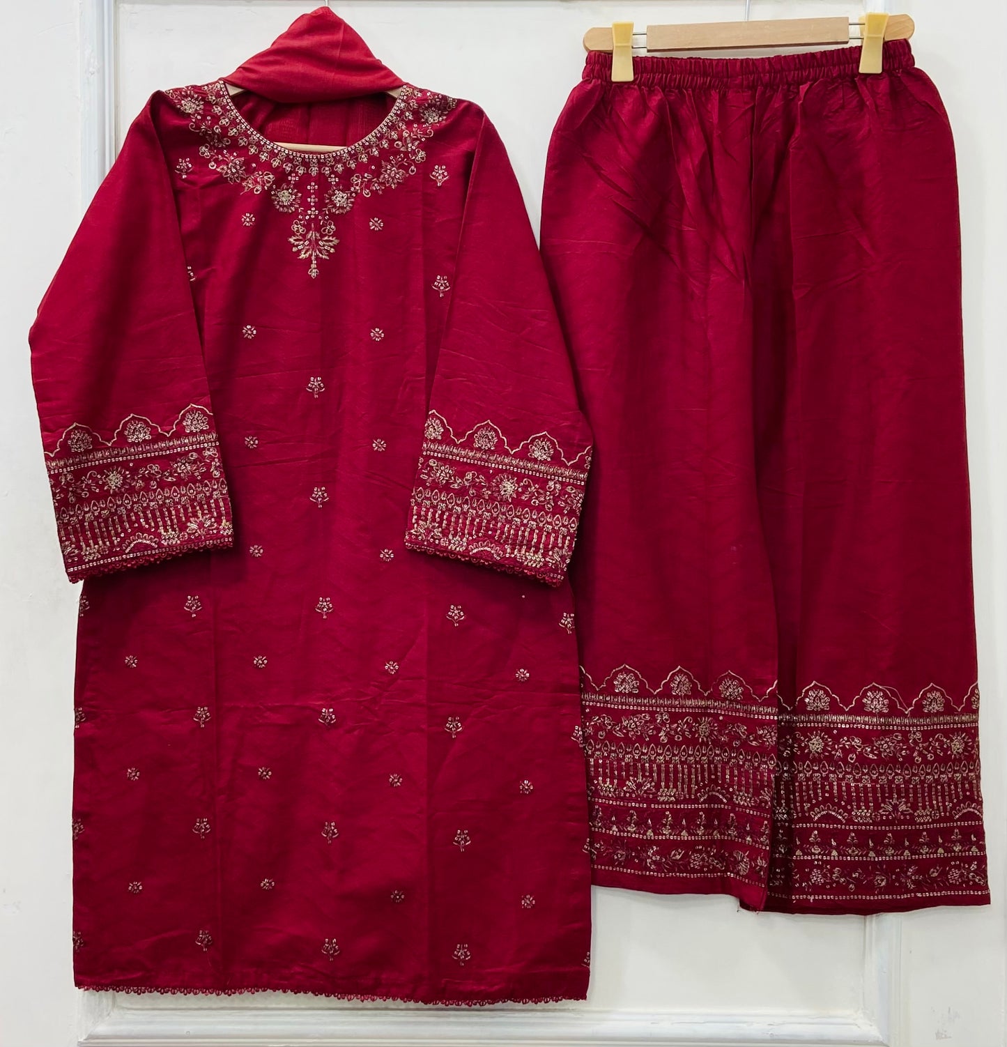 Rang-e-Eid 3PC (Cotton) D-532