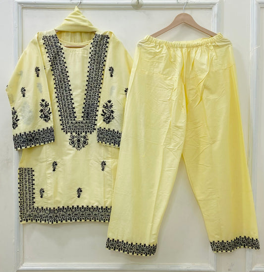 Patakha Farshi | 3PC Lawn Cotton D-583