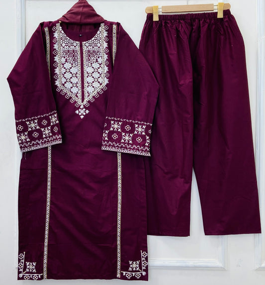 Eid Series: 3PC (Cotton) D-518