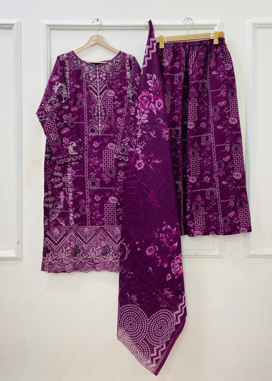 Premium Lawn | Three Pice