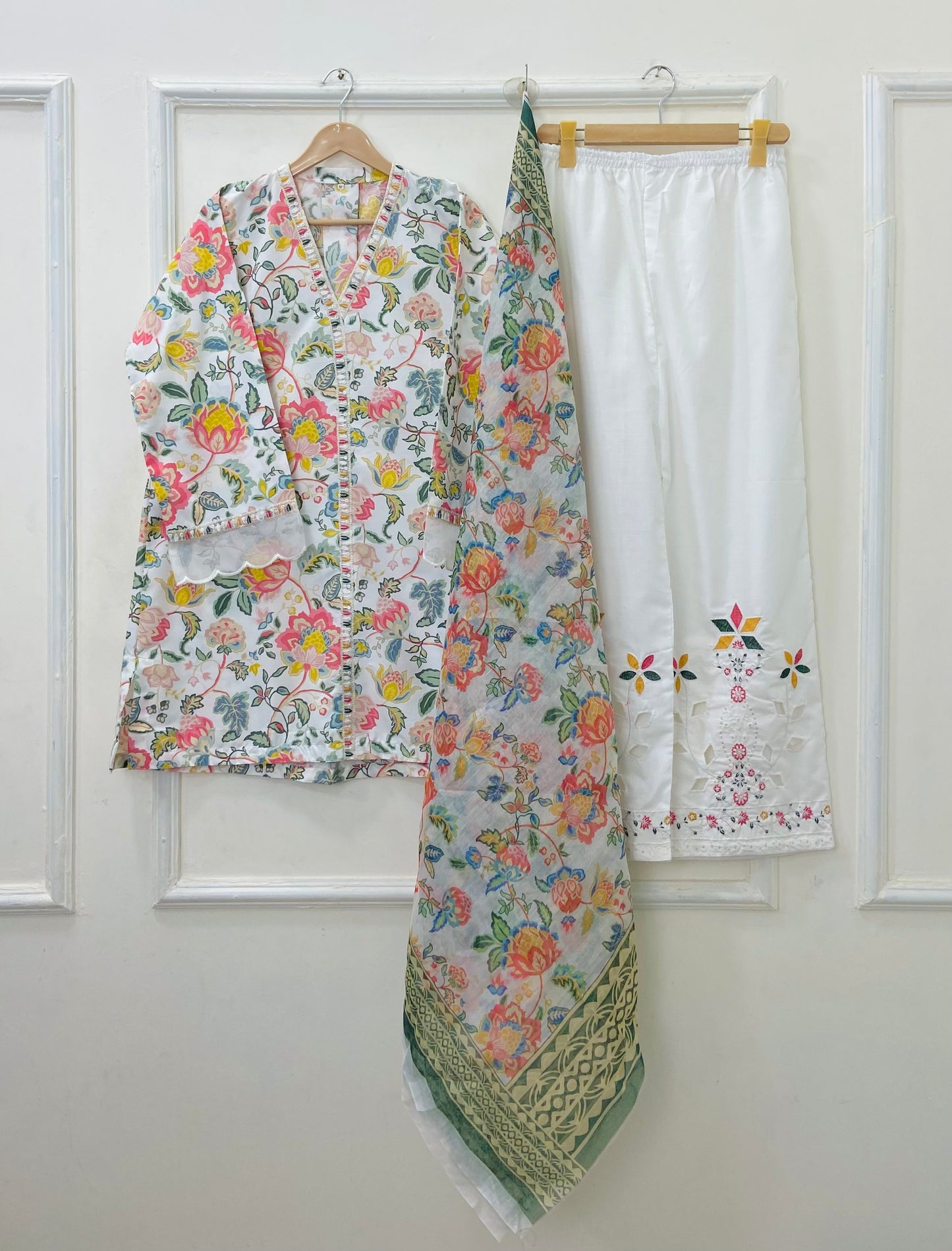 Garden Laser work | 3PC Cotton D-546