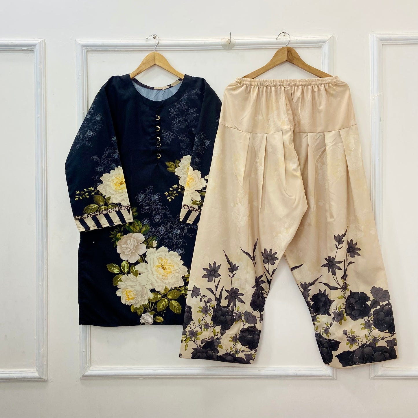 Sawan Printed 2PC (Imported Silk) D-403