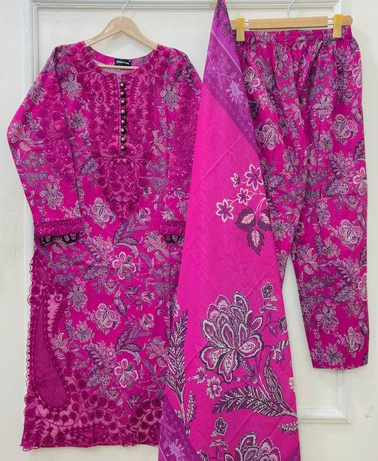 Premium lawn | Three Pice