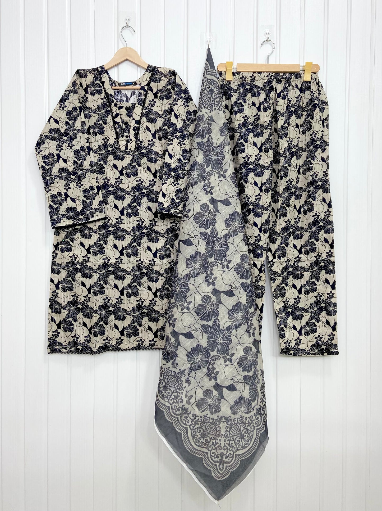 Article no: D-708 Lawn 3 piece