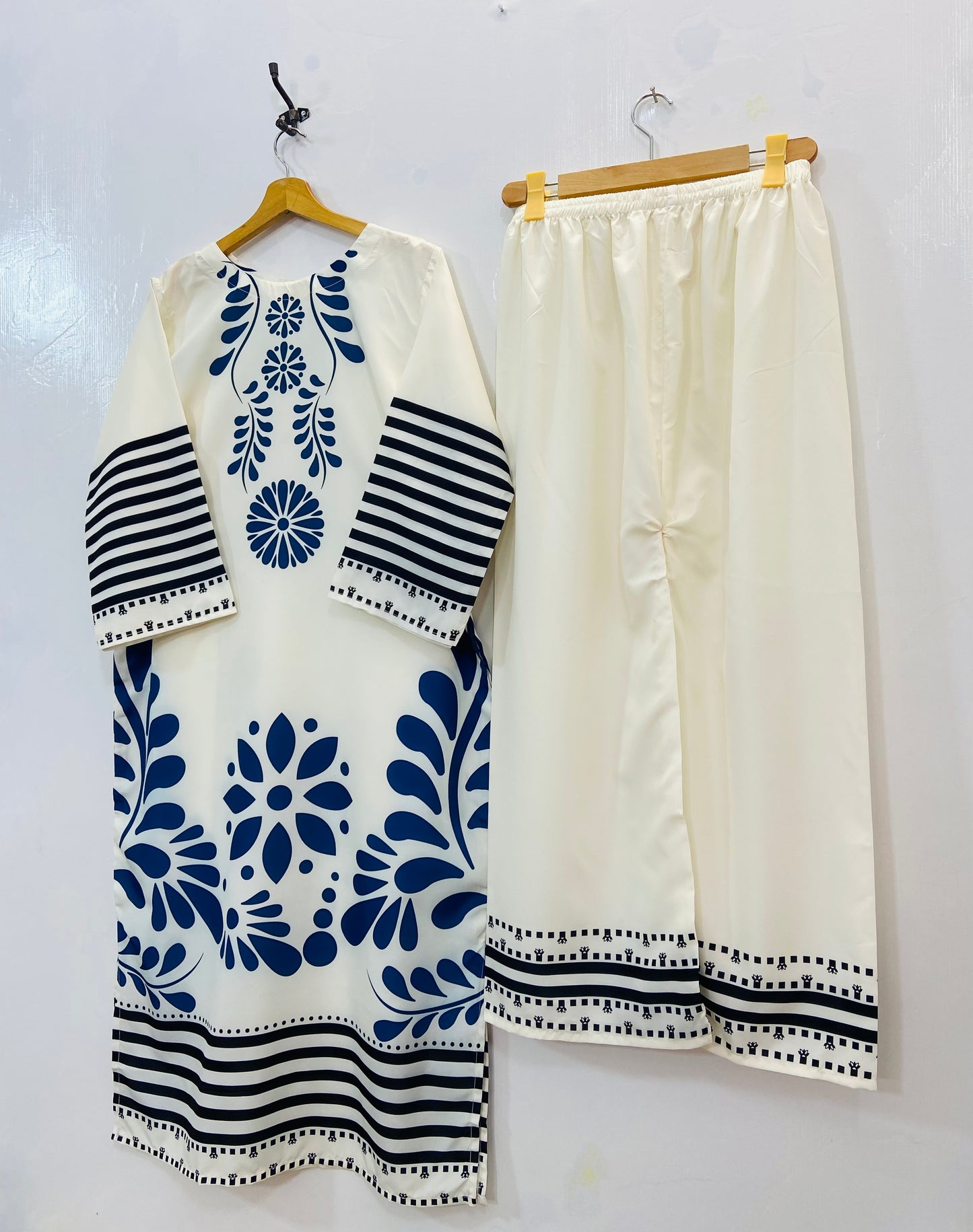 Dreamy Long Co-Ord Set (Swiss Silk) D-124
