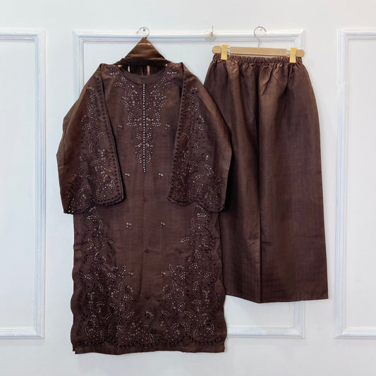 Noori Chicken Kari | 3PC Doria Cotton D-549