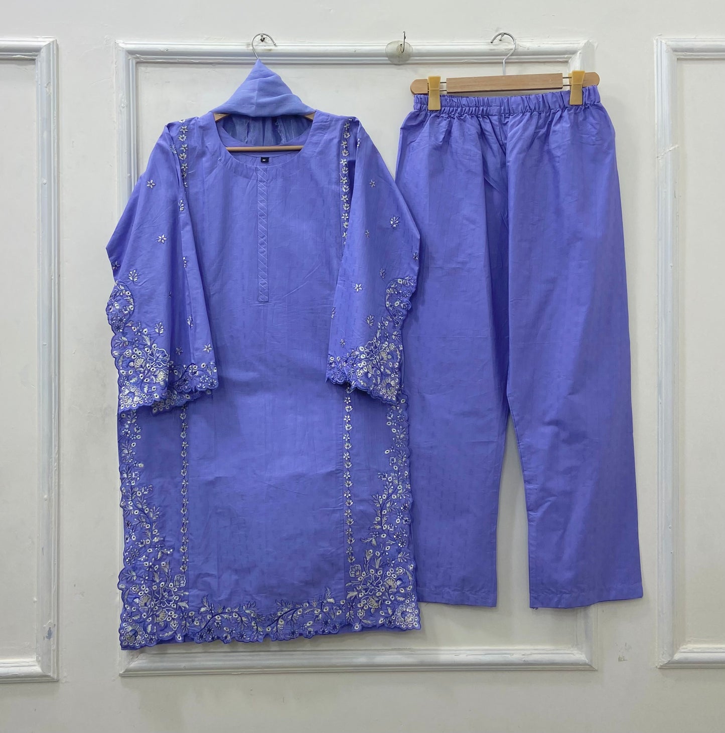 Cutwork Beauty | 3PC Cotton D-552