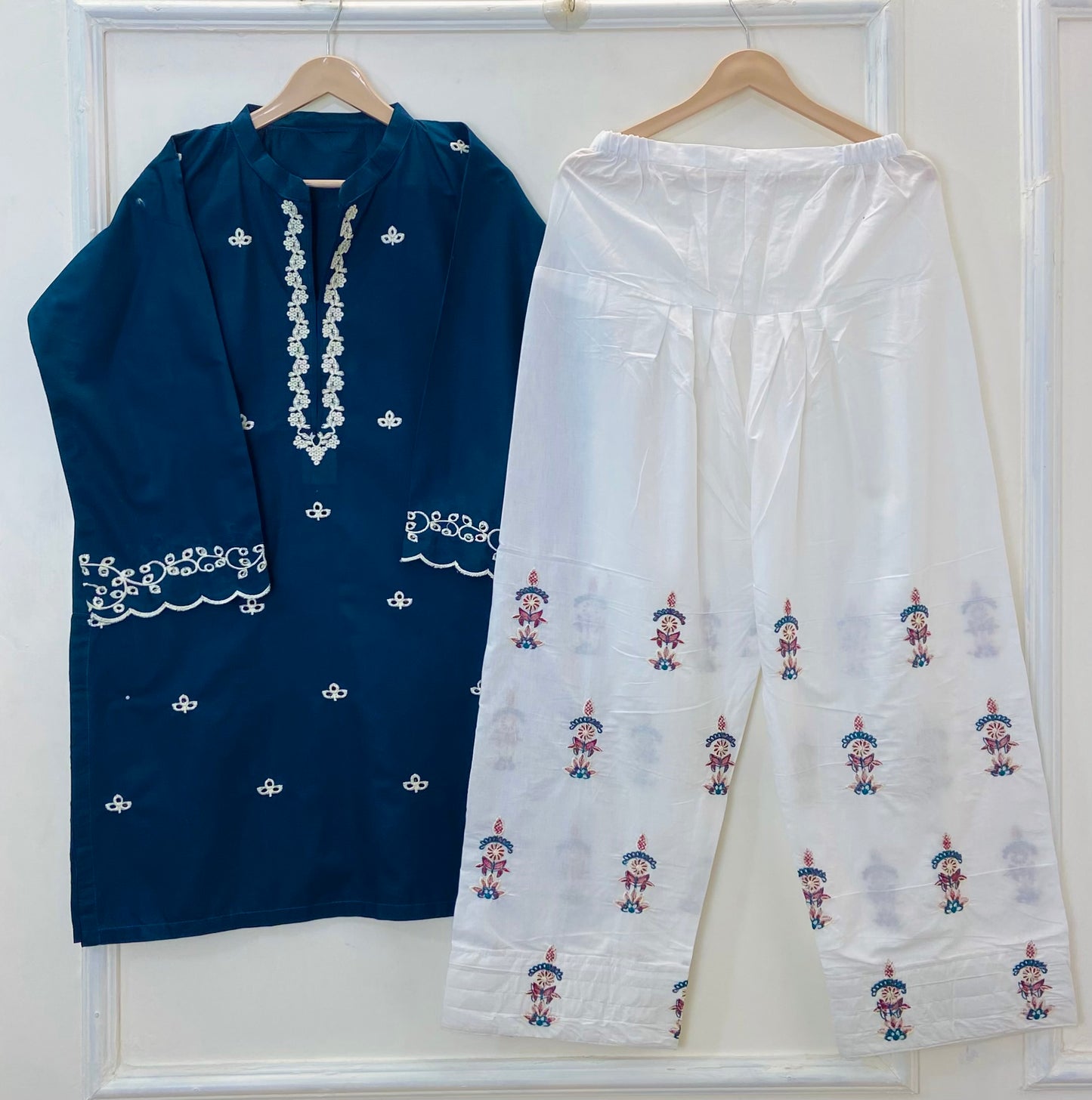 Cherry Berry Embroidered 2PC (Premium Cotton) D-336 DELIVERY TIME 10 to 12 days