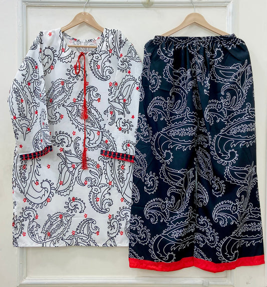 Summer Co-Ord Set | Crepe D-596