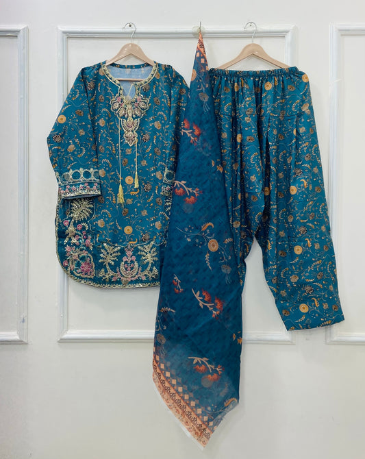 Farshi Era | 3PC Bana Dora D-554