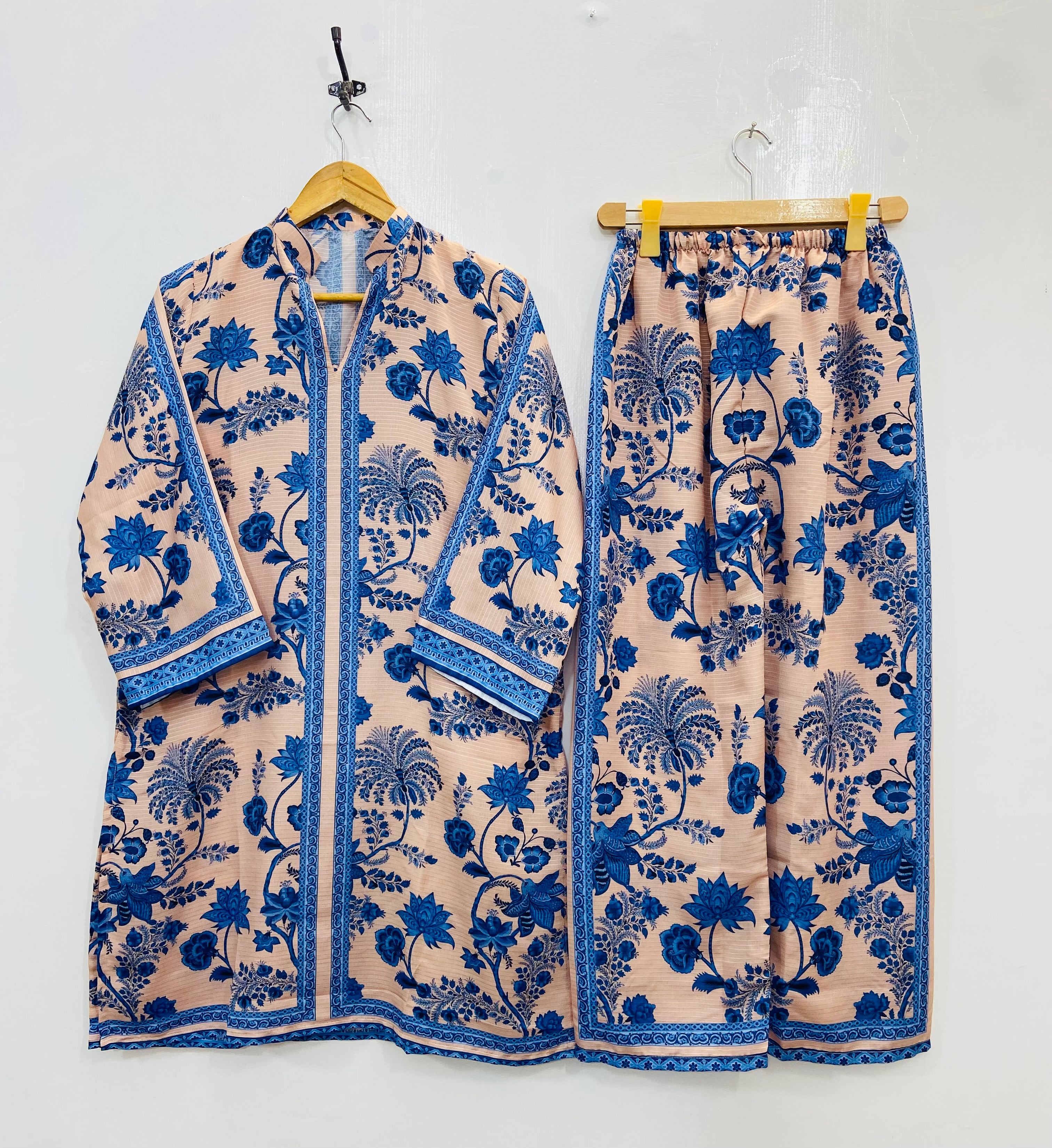 Rainbow Rush Co-Ord Set (Swiss Silk) D-118