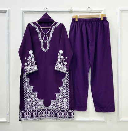 Maharani 3PC (Chiffon) D-542