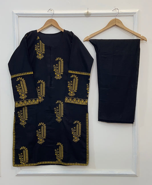 Embroidered Elegia 2PC (Khaddar) D-161
