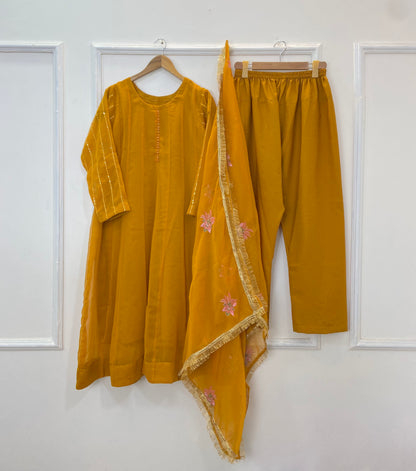 Chiffon Luxe Wear 3PC (Best Seller) D-322