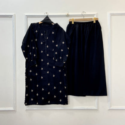 Gorgeous Embroidered 2PC (Premium Cotton) D-391