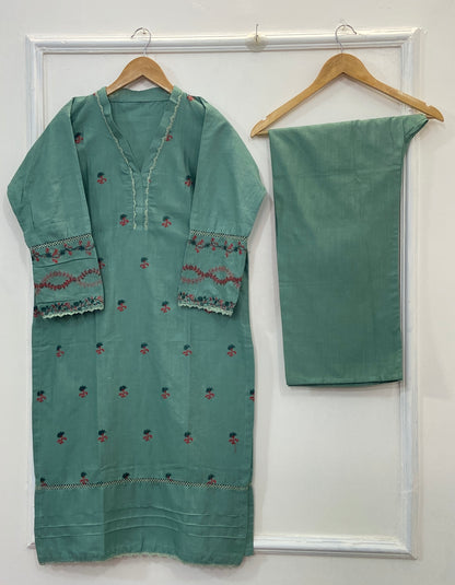 Charming Embroidered 2PC (Best Seller) (Khaddar) D-164