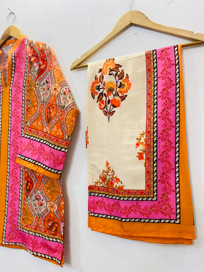 Trendiest Co-Ord Set (Swiss Silk) D-73