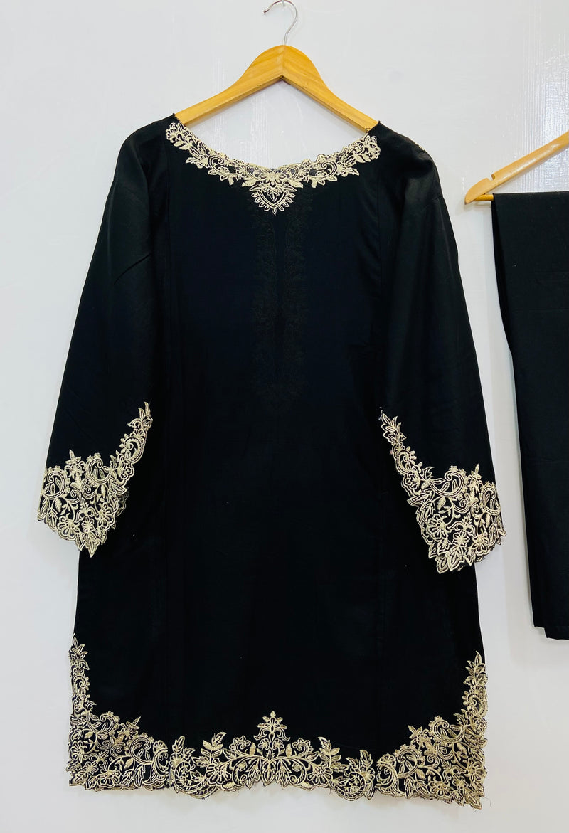 Front Back Cutwork Beauty 3PC (Cotton) D-86