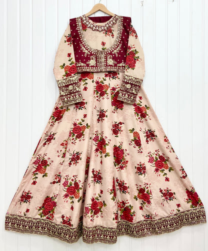 Article No: D-1082 Bana Dora Silk 3Piece