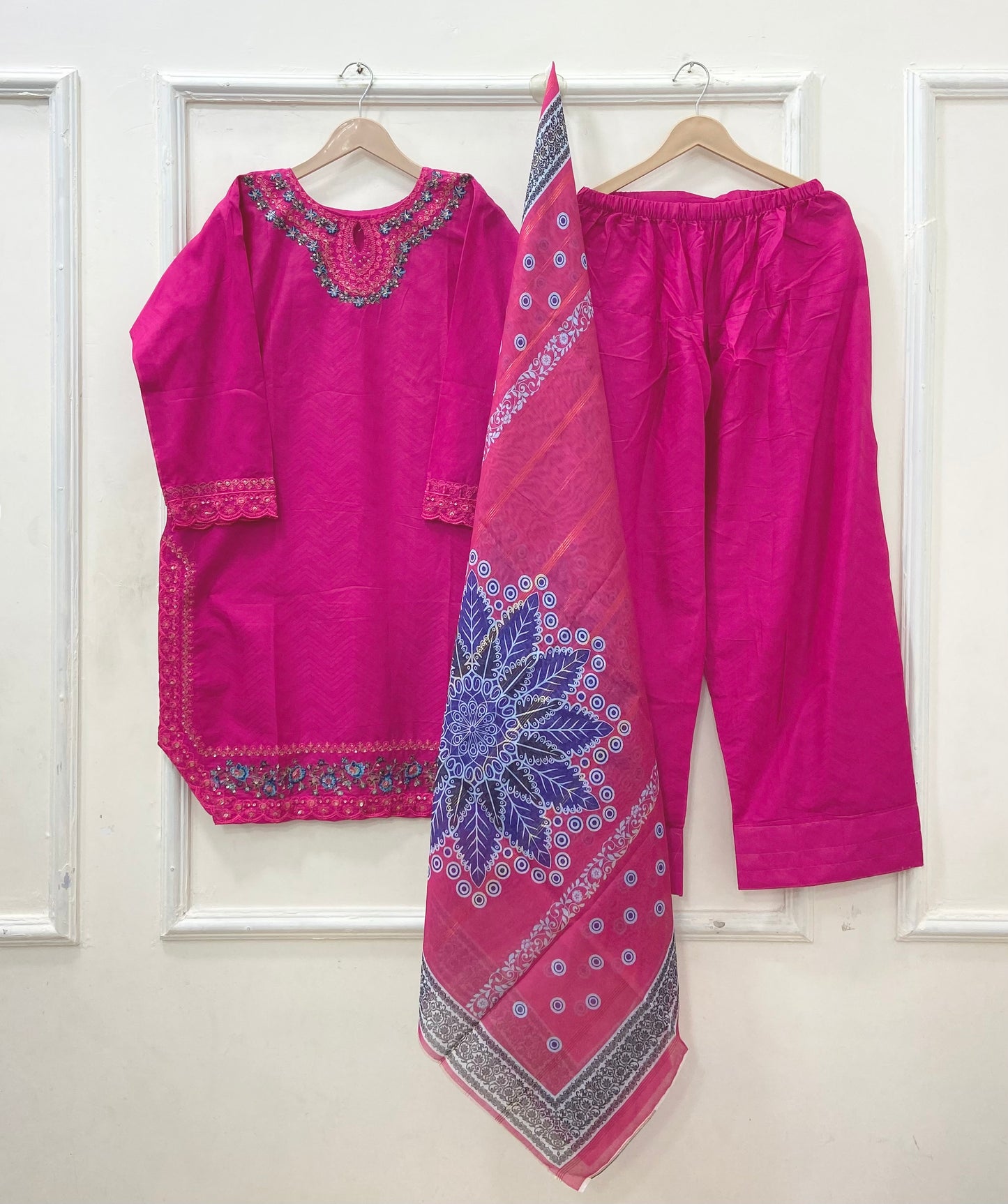 Premium Farshi | 3PC Cotton D-629
