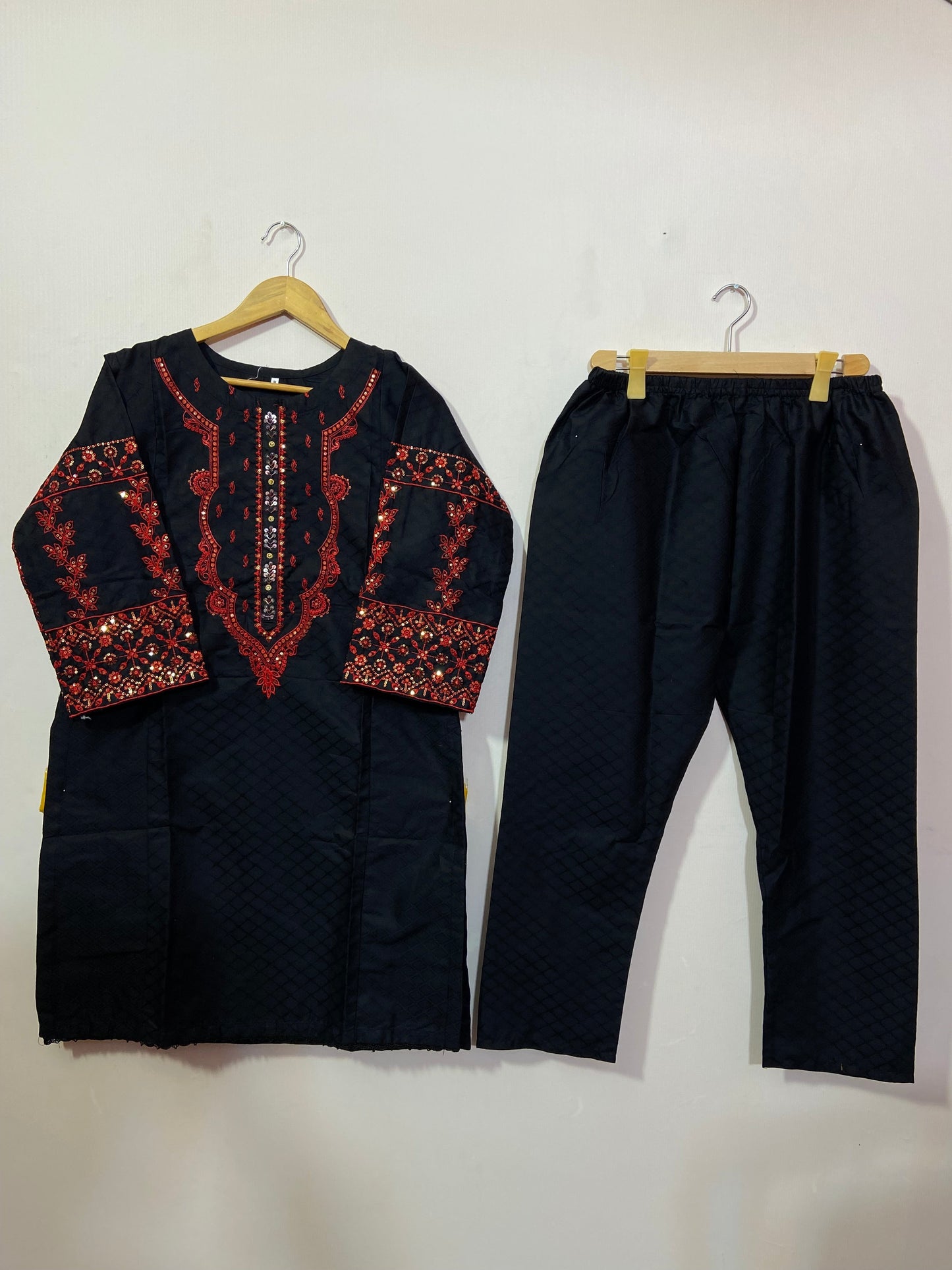 Hand-work Cotton 2PC