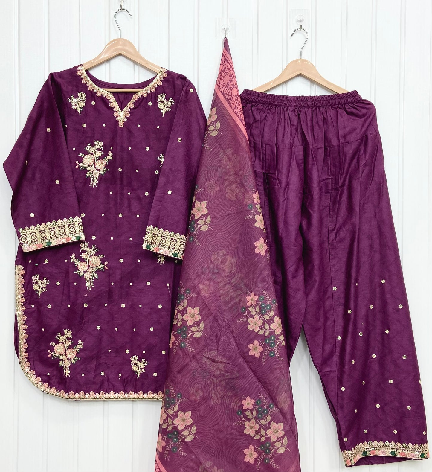Article no: D-736 Farshi Shalwar 3|Piece