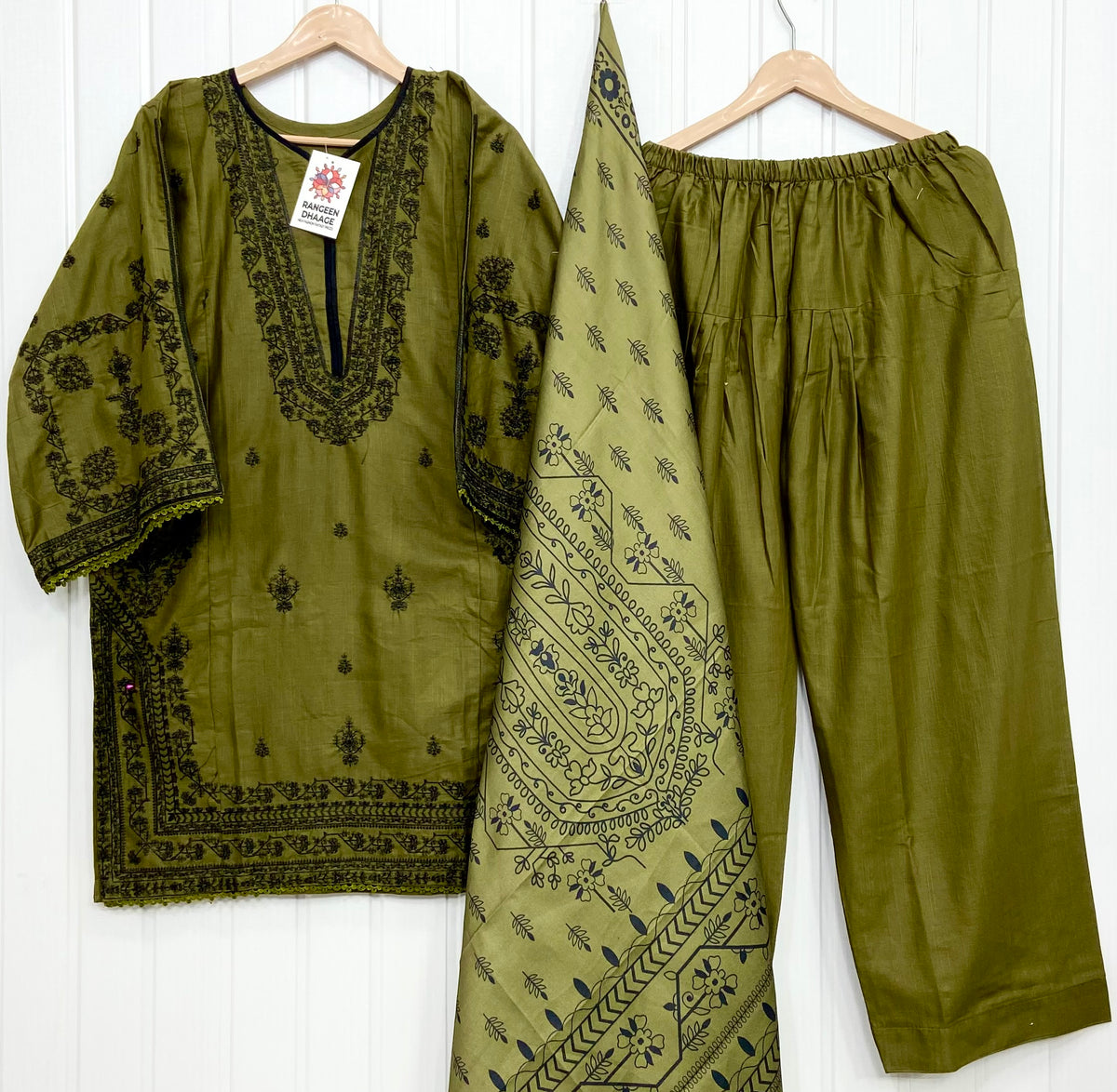 Article No: D-1119 Khaddar