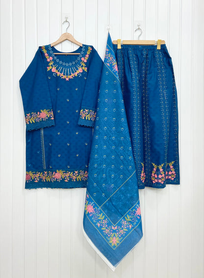 Embroidered | 3PC D-866