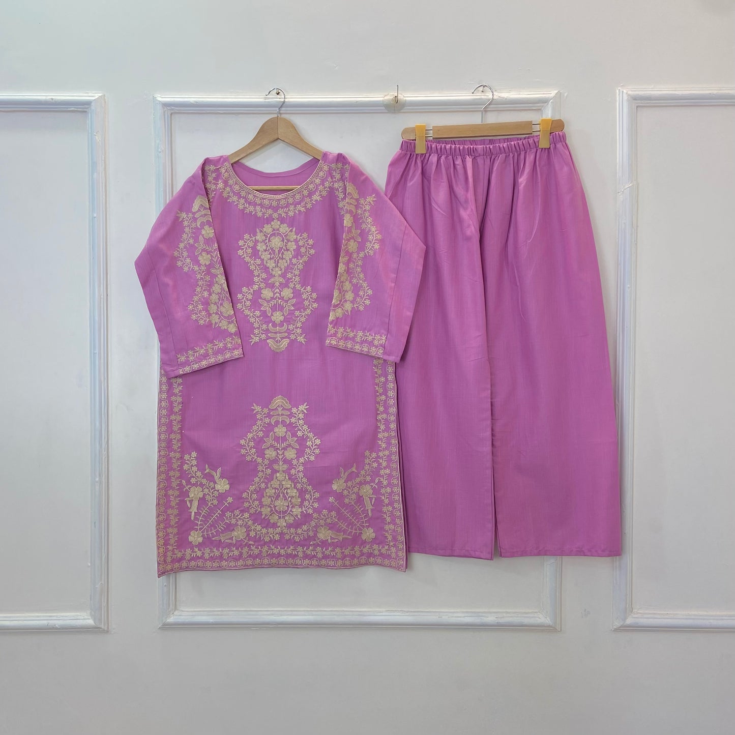 Heavy Embroidered 2PC (Khaddar D-299