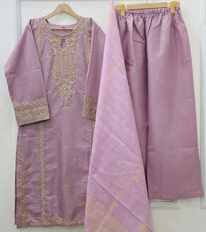 Eid Series: 3PC (Cotton) D-535