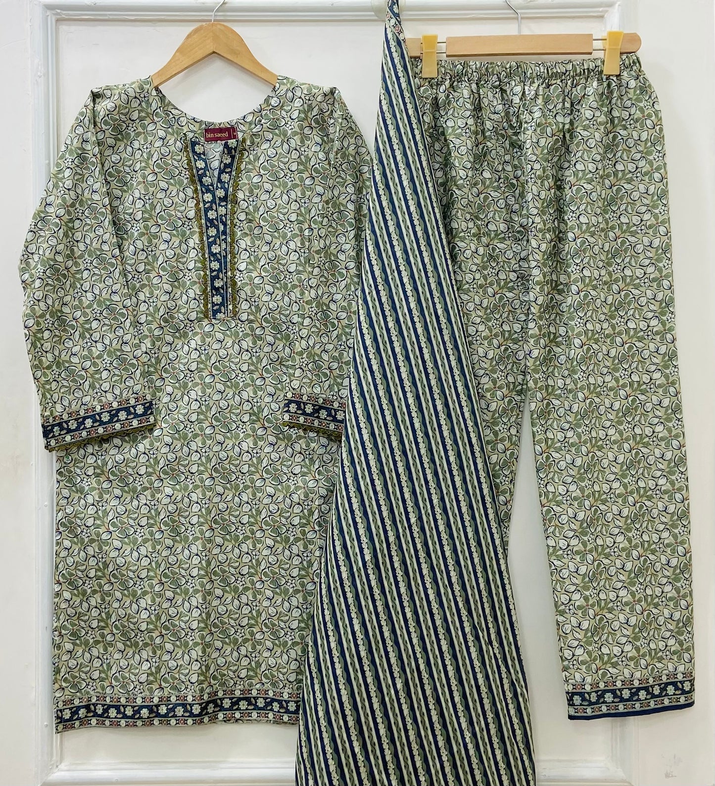 Binsaeed Lawn | 3PC