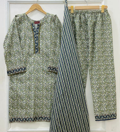 Binsaeed Lawn | 3PC