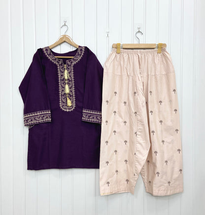 Article no: D-811 Cotton 2piece