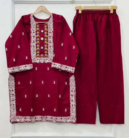 Embroidered | 2PC Cotton D-590