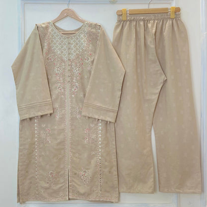 Embroidered Blushing 2PC (Khaddar) D-290