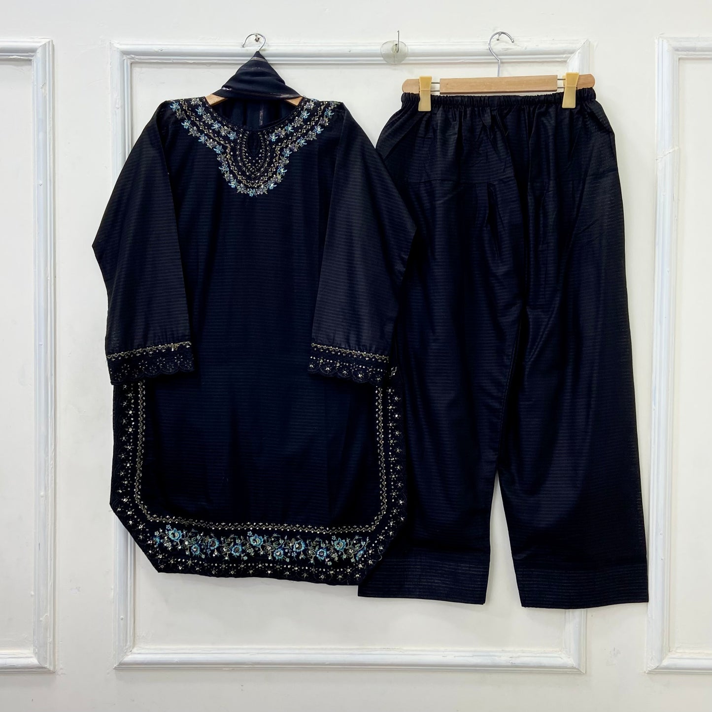 Traditional Eid Shalwar Kameez 3PC (Premium Cotton) 3PC D-477