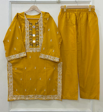 Embroidered | 2PC Cotton D-590