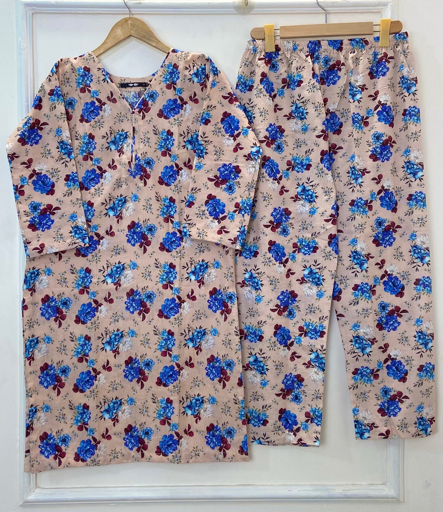 Warm Printed Co-Ord Sets (Khaddar) D-288