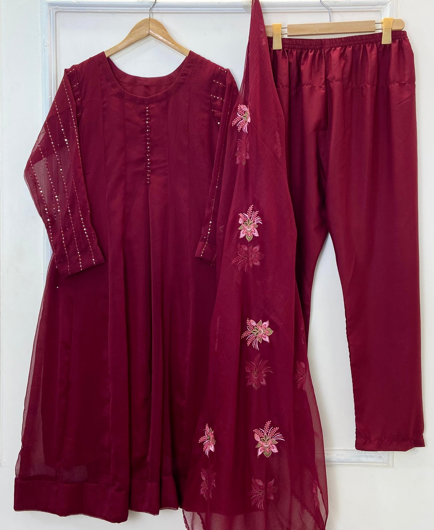 Chiffon Luxe Wear 3PC (Best Seller) D-322