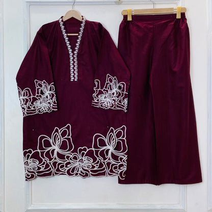 Threaded Beauty 2PC (Premium Cotton) D-363