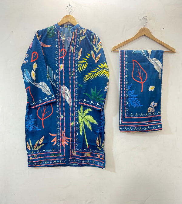 Summer Vibes Co-ord Sets (Swiss lawn) D-60