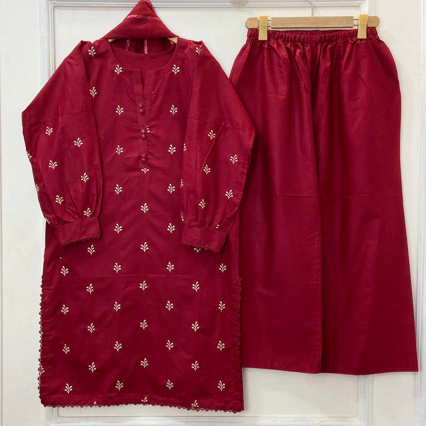 Gorgeous Embroidered 2PC (Premium Cotton) D-391