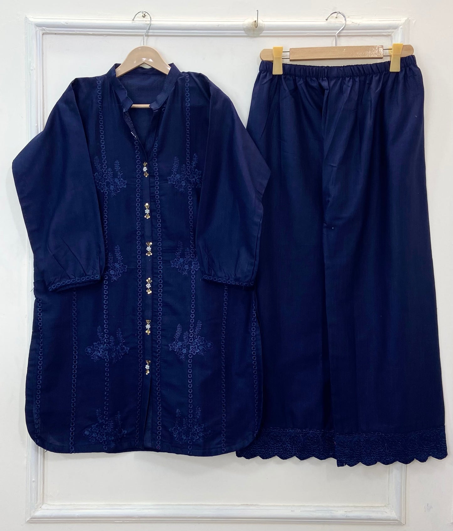 Chicken Kari Love Co-Ord Set (Khaddar) (Hot Selling) D-259