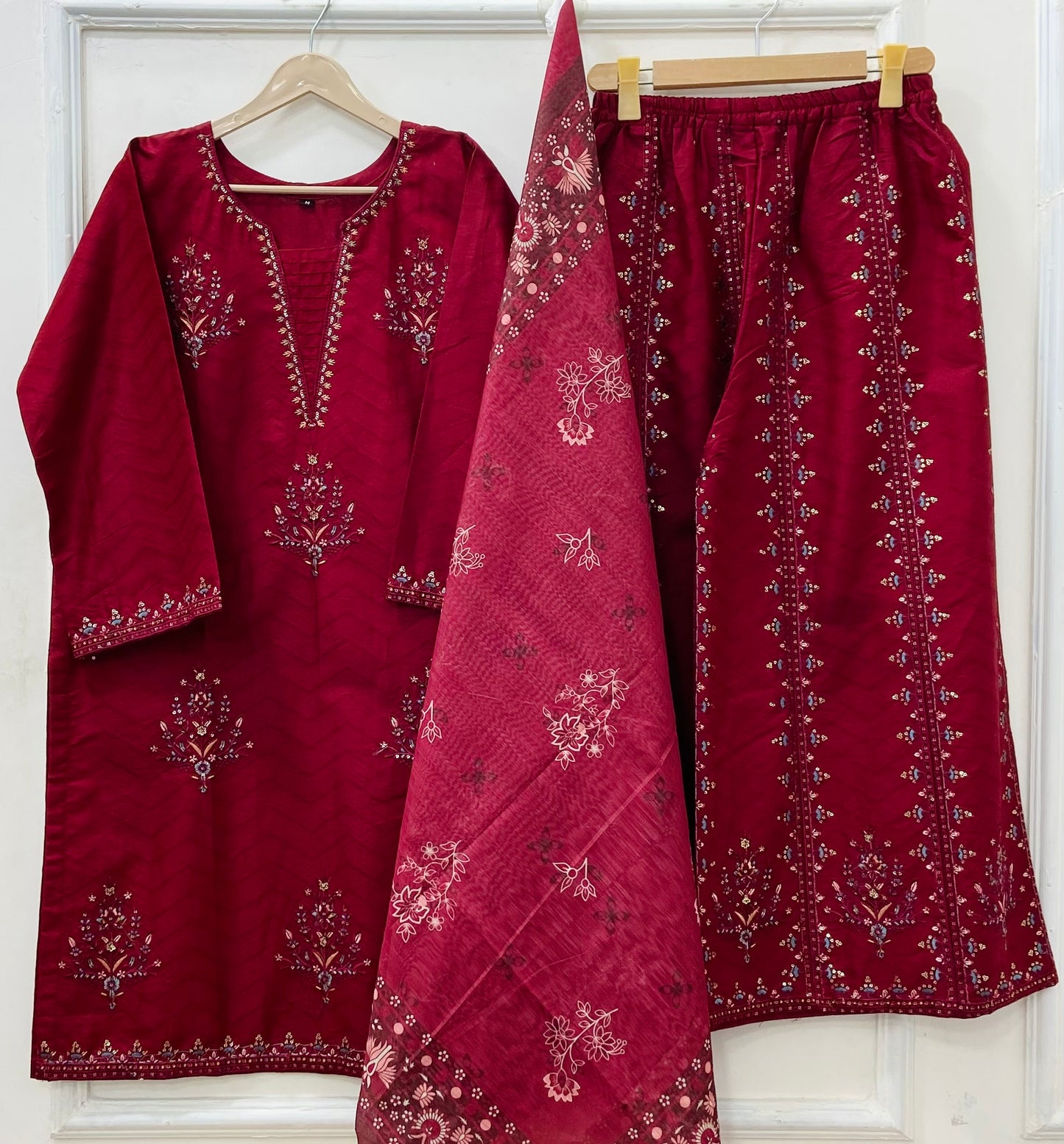 Festive Wear | 3PC Cotton D-627