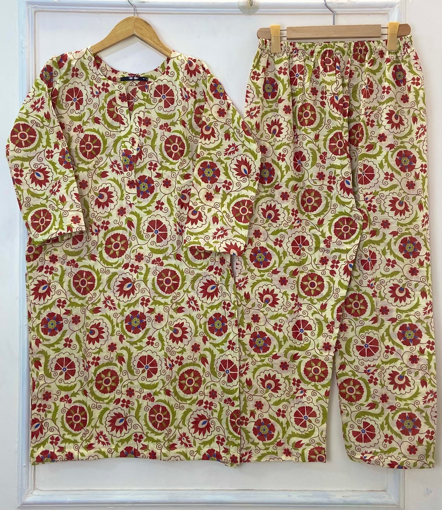Warm Printed Co-Ord Sets (Khaddar) D-288