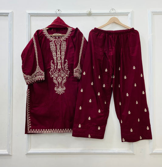 Eid Series: 3PC (Cotton) D-531