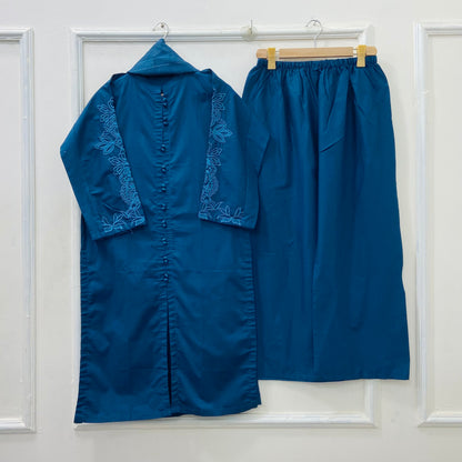 Eid Series: 3PC (Premium Cotton) D-499