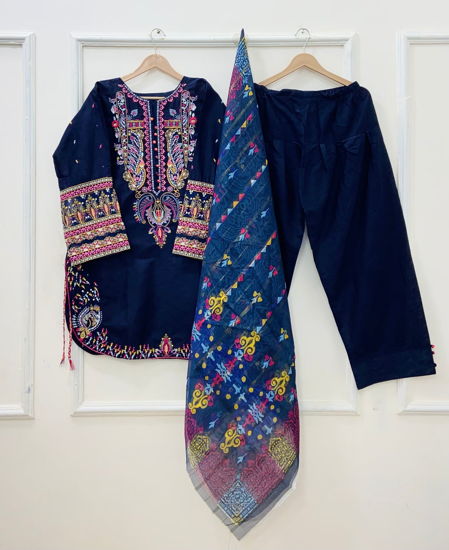 Bulbul Farshi | 3PC Lawn Cotton D-581